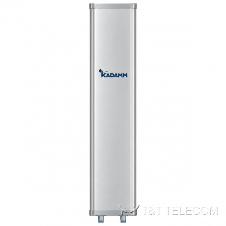 KADAMM APW2490DP15B — внешняя секторная антенна Wi-Fi 2400–2500 МГц, 15 дБи, 2 порта