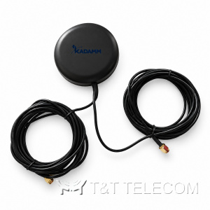 KADAMM GNSS-GSM1LTE1 — комбинированные антенны GPS + GSM и GPS + GSM + 4G, МШУ 28 дБ, 2–3 кабеля
