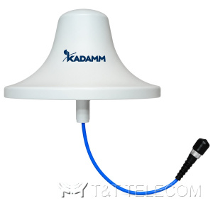 KADAMM I-ATO5-698/3800A — многодиапазонная потолочная антенна 698–960 / 1427–2700 / 3400–3800 МГц, 4 дБи, 1 порт