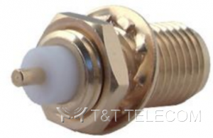 Разъем 22_SMA-50-0-3/111_NE Huber+Suhner | Розетка приборная с круглым фланцем и креплением под гайку