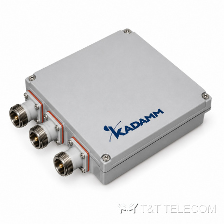 Комбайнер трёхдиапазонный KADAMM КМ-3-16 — 698–2170 + 2300–2400 + 2500–2700 МГц