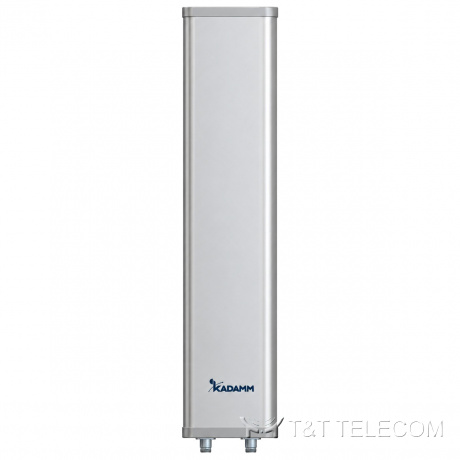 KADAMM APW24120DP12 — внешняя секторная антенна Wi-Fi 2400–2500 МГц, 12 дБи, 2 порта