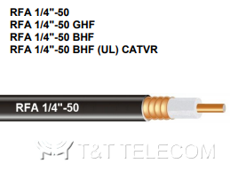 Коаксиальный кабель 50 Ом RFA 1/4"-50 Draka NK Cables