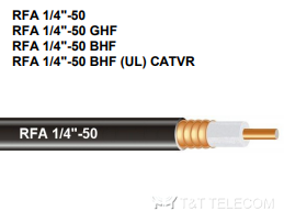 Коаксиальный кабель 50 Ом RFA 1/4"-50 Draka NK Cables
