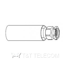 Разъем 901-101-15 Amphenol | SMA male, вилка прямая обжимная под кабель RG-223, RG-142