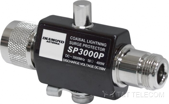 Грозоразрядник SP3000P Diamond 3000 МГц 400 W, разъемы N типа