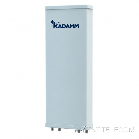 KADAMM K802182015 — двухдиапазонная секторная антенна 2×1710–2170 МГц, 14,5 дБи, 4 порта, RET