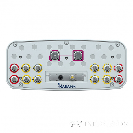 KADAMM K861176R41 — комбинированная антенна TDD + FDD 698–3800 МГц, 7 систем излучателей, 16,5 дБи, 20 портов + калибровочный, RET