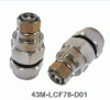43M-LCF78-D01 Разъем 4.3‑10 Male для фидерного кабеля 7/8" | Серия OMNI FIT Premium, 5 ГГц
