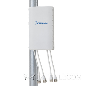 KADAMM APWX515814-3 — направленная антенна Wi-Fi 5150–5850 МГц, 14 дБи, 4 порта