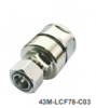 43M-LCF78-C03 Разъем 4.3‑10 Male для фидерного кабеля 7/8" | Серия OMNI FIT Standard, 6 ГГц