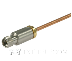 Разъем 21_PC35-50-2-4/199_UE | Прецизионный, PC 3.5 female - розетка прямая для кабельной группы 0.086" (Y16 Y3)