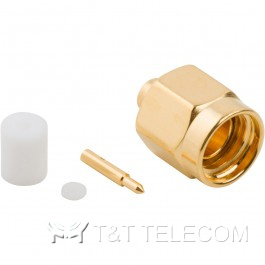 Разъем 901-9867-RFX Amphenol | SMA male, вилка прямая под кабель 0.085”