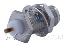 Разъем 22_SMA-50-0-4/111_NE Huber+Suhner | Розетка приборная с шестигранным фланцем и креплением под гайку