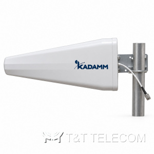 KADAMM ALP-0838V09KB — логопериодическая антенна 806–960 / 1710–2700 / 3300–3800 МГц, 9 дБи, 1 порт