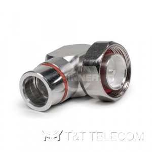 Разъем BN 854316 Spinner || 7-16 male - вилка угловая 1/2" MultiFit