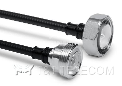 Кабельная сборка 7/16 Male - 4.3-10 Female (7M43FS14) | Сверхгибкий кабель 1/4″ Кабельная сборка 7/16 Male - 4.3-10 Female (7M43FS14) | Сверхгибкий кабель 1/4″