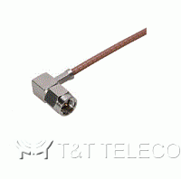 Разъем 16_SMA-50-2-145/133_NH Huber+Suhner | Вилка угловая под кабель U2