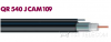 Коаксиальный кабель CommScope QR 540 JCAM 109 оцинкованный монотрос