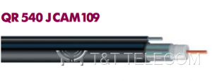 Коаксиальный кабель CommScope QR 540 JCAM 109 оцинкованный монотрос