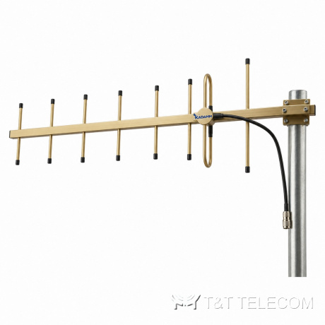 KADAMM ADY-400-480-Z8 — директорная антенна (Яги) 400–480 МГц, 11,2 дБи, 1 порт