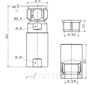 Разъем 11_N-50-10-4/133_NE Huber+Suhner | N male, для кабельной группы S39