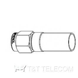 Разъем 901-10011	Amphenol | SMA male, прямая обжимная штепсельная вилка для кабельной группы LMR-240, 50 Ом