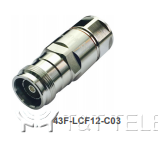 43F-LCF12-C03 Разъем 4.3‑10 female для фидерного кабеля 1/2" | Серия OMNI FIT Standard, 6 ГГц