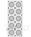 Панель для ввода кабеля PPS 2x5