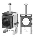 Крепление для 1 кабеля sRF B/ 1x1/2” (17)