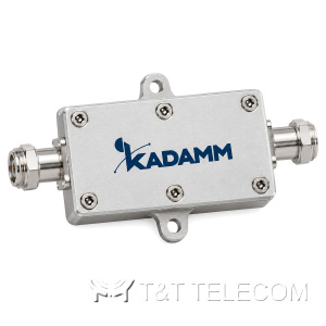 KADAMM GNSS-AMP-L1-22 — линейный усилитель ГНСС 1555–1620 МГц, 22 дБ, N