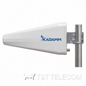 KADAMM ALP-1727V10KB — логопериодическая антенна 698–2700 МГц, 9–10 дБи