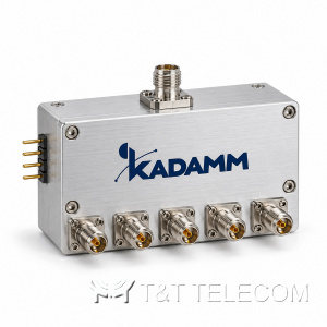 Серия переключателей СВЧ KADAMM ПП-SP5T — 100 МГц – 40 ГГц, соединители SMA, 2,92 мм, 53 модели