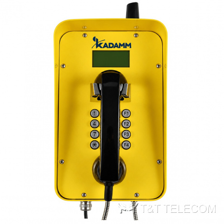 Всепогодный уличный GSM/3G/4G-телефон KADAMM ТЛ3901 (TALK-3901) с дисплеем