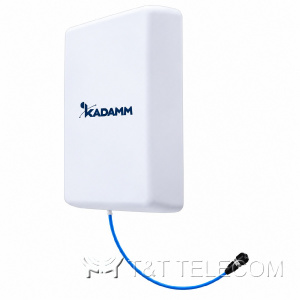 KADAMM I-ATP5-380/4000 — направленная внутренняя антенна 380–470 / 698–960 / 1710–2700 / 3300–4000 МГц, 7 дБи, 1 порт