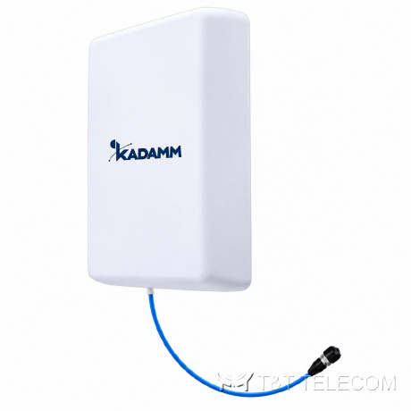 KADAMM I-ATP5-380/4000 — направленная внутренняя антенна 380–470 / 698–960 / 1710–2700 / 3300–4000 МГц, 7 дБи, 1 порт