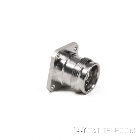 Разъем BN 431406 Spinner || 4.3-10 female 4-hole panel mounting with solder cup