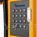 Аналоговый телефон KADAMM TALK-1205 (ТЛ1205) с рупором, пластиковый корпус, IP65