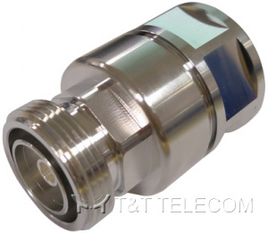 716F-LCF78-C03 Разъем 7‑16 DIN Female для фидерного кабеля 7/8" | Серия OMNI FIT Standard, 6 ГГц