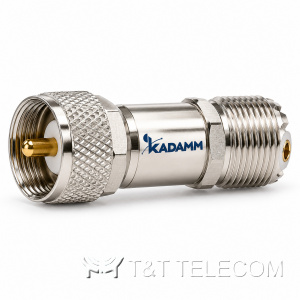 Серия коаксиальных переходников KADAMM ПК-UHF-UHF — до 1 ГГц, соединители F, 6 моделей