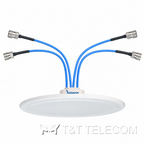 KADAMM I-ATO5-3300/4000M — потолочная антенна 4G/5G MIMO 3300–4000 МГц, 5 дБи