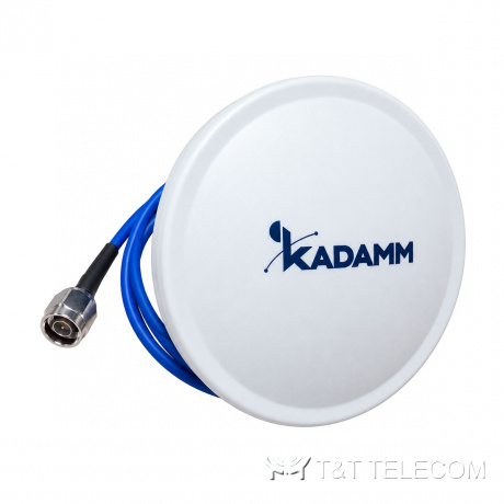 KADAMM I-ATO5-698/3600 — многодиапазонная потолочная ненаправленная (всенаправленная) антенна 698–960 / 1427–1511 / 1710–2690 / 3400–3600 МГц, 5,32 дБи, 1 порт