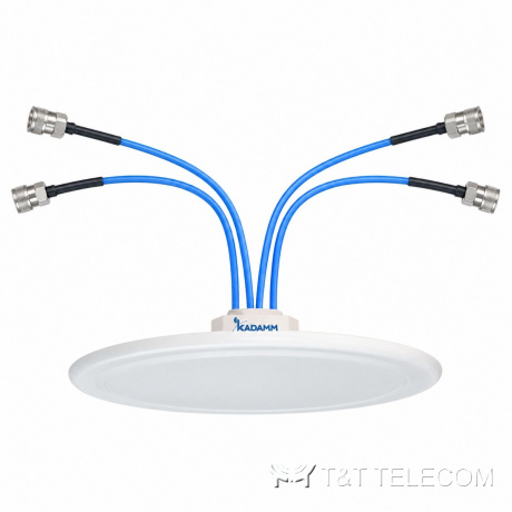 KADAMM I-ATO5-3300/4000M — потолочная антенна 4G/5G MIMO 3300–4000 МГц, 5 дБи