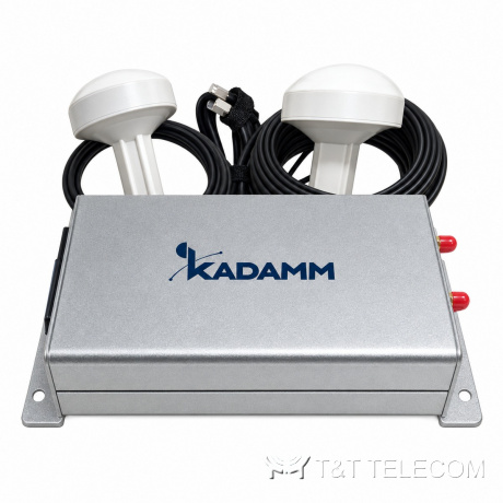KADAMM GNSS-RP55-L1 — репитер ГНСС для помещений GPS L1 / BeiDou B1: 1568 ± 10 МГц, 55 дБ, радиус 8–10 м