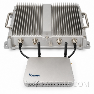 KADAMM SC-L — малая сота LTE FDD: B1 / B3 / B8, MIMO 2×2, 24 дБм, до 32 активных абонентов, PoE