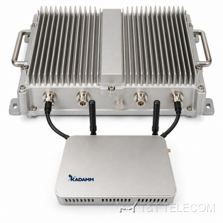 KADAMM SC-L — малая сота LTE FDD: B1 / B3 / B8, MIMO 2×2, 24 дБм, до 32 активных абонентов, PoE