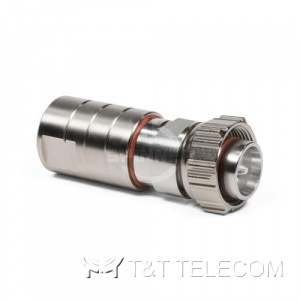 Разъем BN 431101 Spinner || 4.3-10 male для коаксиального кабеля 3/8" серии CAF | Крепление гаечное