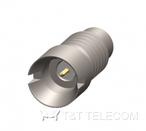 Разъем 12_SMP-50-0-S1/199_NE Huber+Suhner | SMP male, вилка для установки в панель прибора