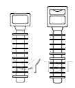 Стенной крепеж CT 6 BC