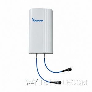 KADAMM I-ATP7-690/3800M — внутренняя панельная антенна 4G/5G MIMO 690–3800 МГц, 7 дБи